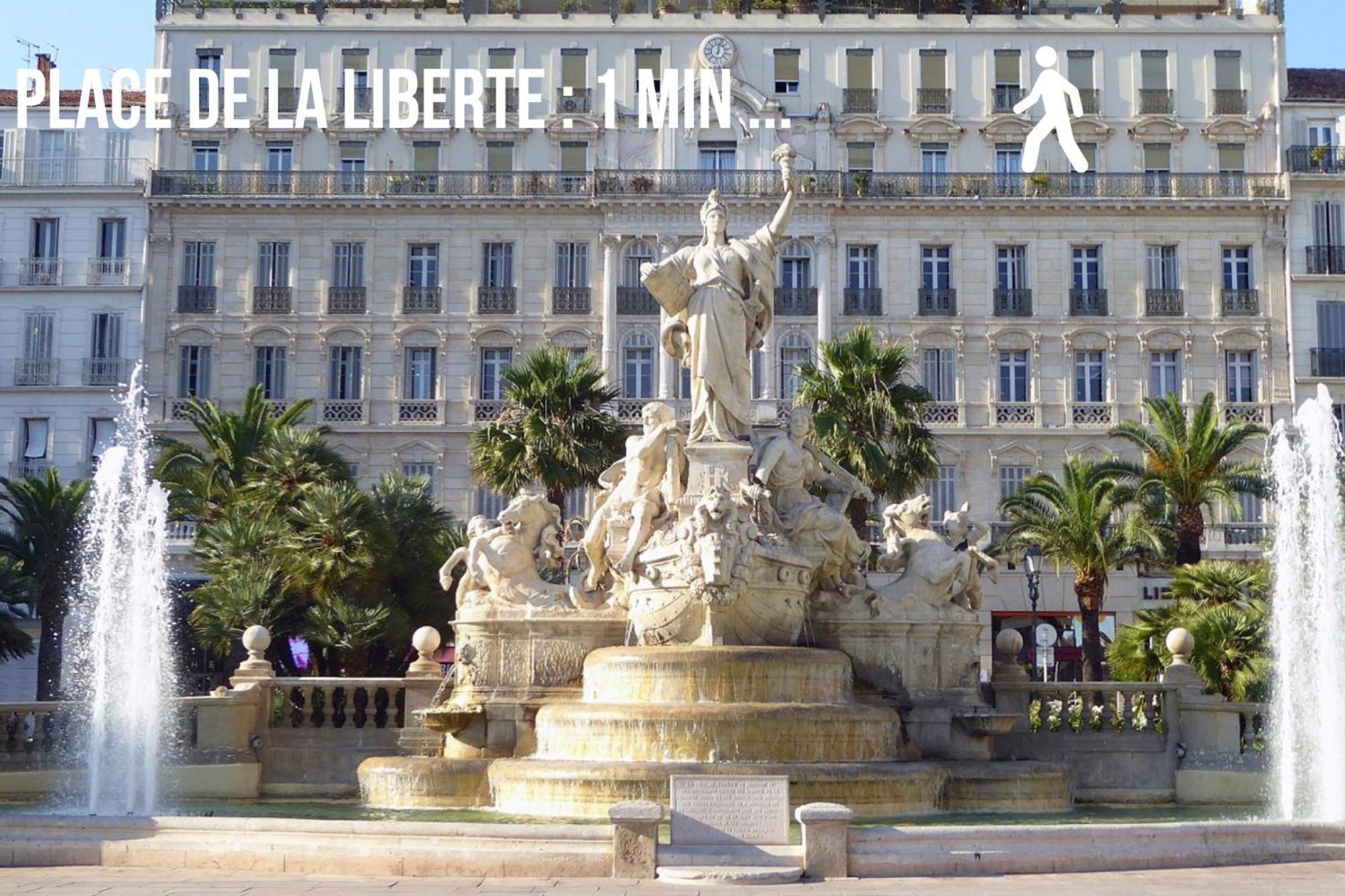 Short Time Suites Toulon Centre 3 "Le Spot" Check-In Auto Ngoại thất bức ảnh
